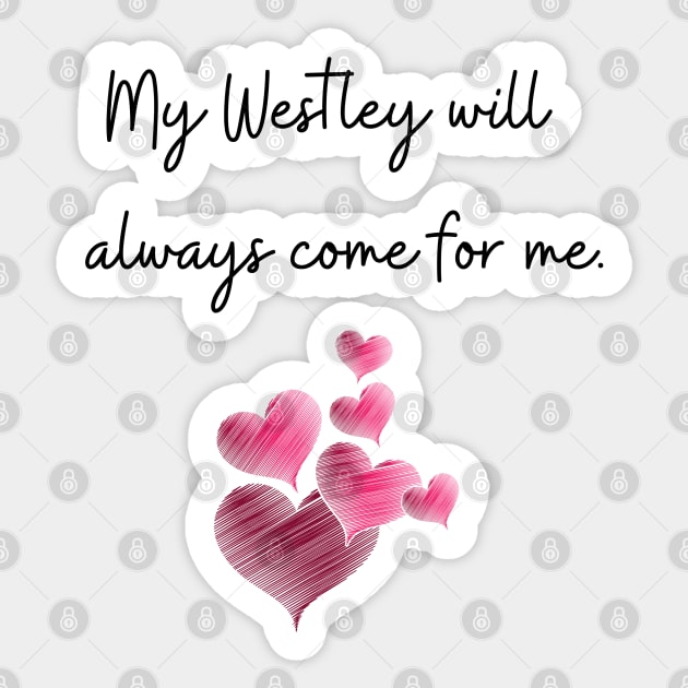 My Westley Sticker by Said with wit